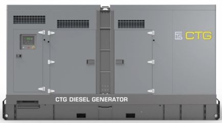 Дизельный генератор CTG 2500С в кожухе