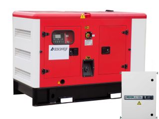 Азимут АД-50С-Т400-2РКМ18 в кожухе с АВР