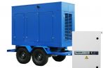 ТСС ЭД-360-Т400-2РПМ9 в погодозащитном кожухе на прицепе с АВР