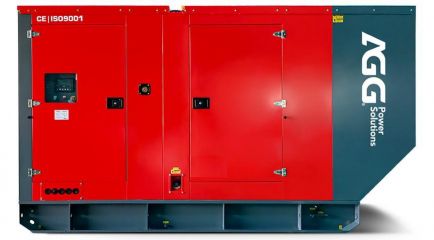 Дизельный генератор AGG CU413D5 в кожухе с АВР