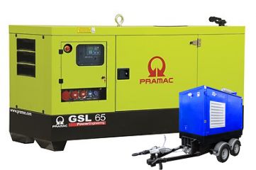 Дизельный генератор Pramac GSL65D 220V
